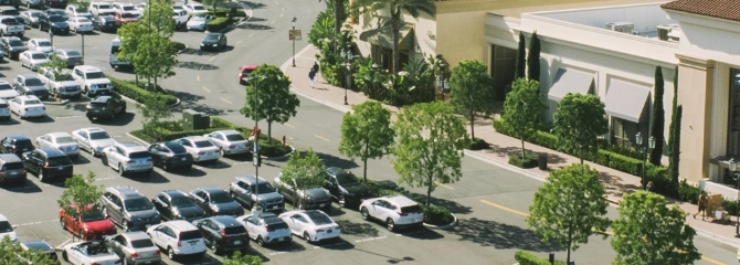 Parking Lot Aerial View